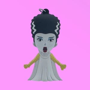 Universal Monsters Bride of Frankenstein Bag Clip Keychain